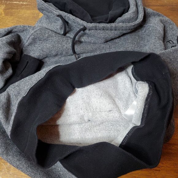 Calvin Klein Performance Sweatshirt Cowl Neck Pullover Quick Dry Gray Women's Sm - Picture 5 of 13
